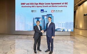 SHKP and AXA Sign Major Lease Agreement at IGC, Accelerating AXA's Agency Growth and Market Leadership