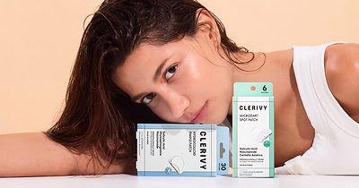 CLERIVY Hydrocolloid Pimple Patch and Microdart Spot Patch, now available on Amazon.com