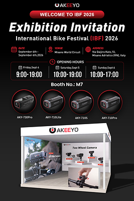 AKEEYO at IBF 2026: September 4–6, Booth M7, Misano World Circuit, Italy. AKEEYO at IBF 2026: September 4–6, Booth M7, Misano World Circuit, Italy.