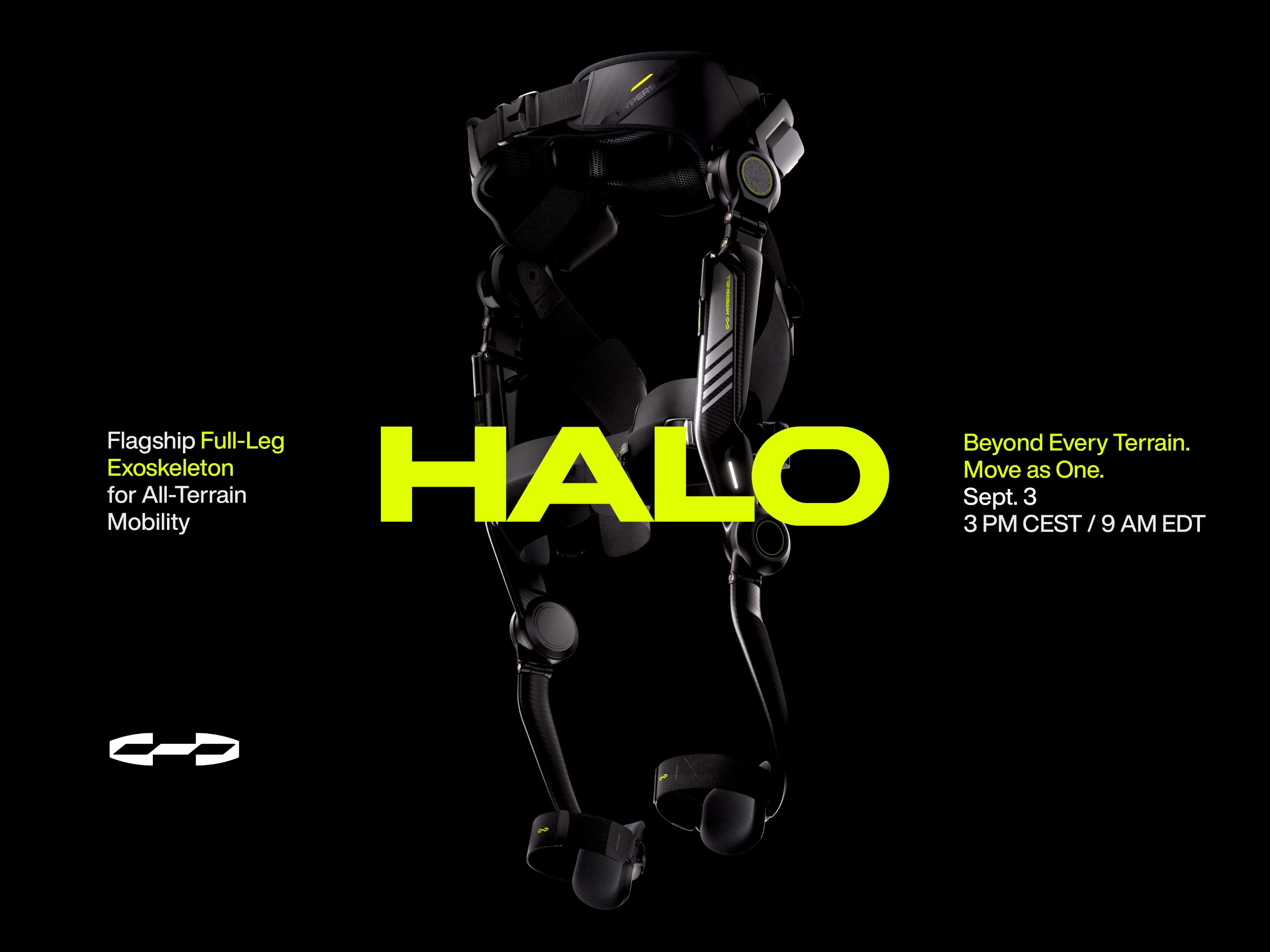 Hypershell stellt auf der IFA 2026 sein Flaggschiff-Exoskelett „Hypershell Halo" für den gesamten Beinbereich vor