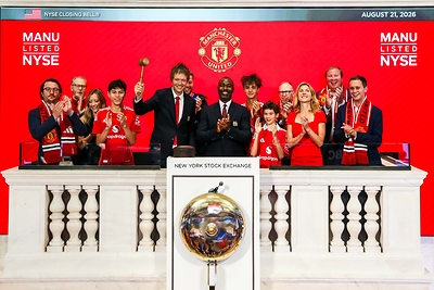 Manchester United at NYSE on August 21