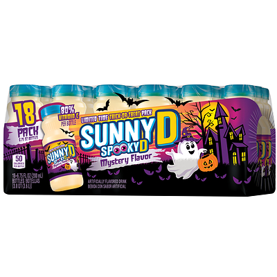 SUNNYD® SpookyD 18-pack of 6.75oz bottles