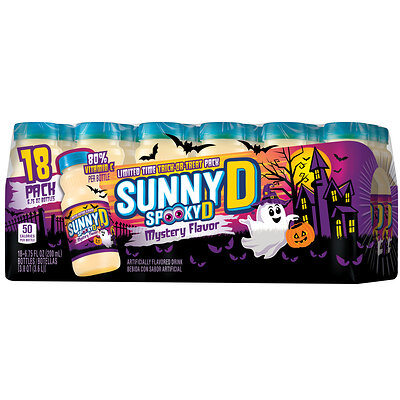 SUNNYD® SpookyD 18-pack of 6.75oz bottles