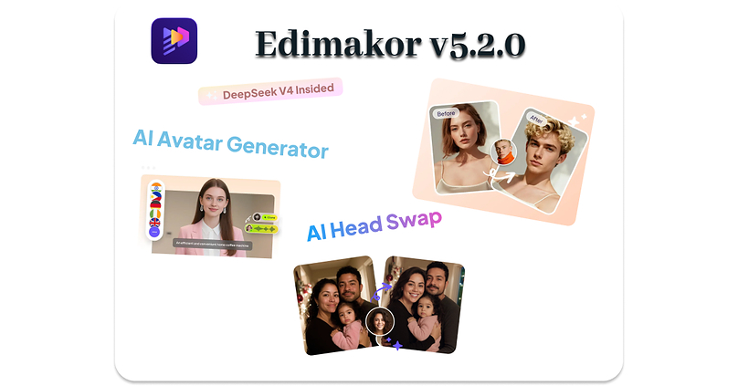 Edimakor Launches V5.2.0 with DeepSeek V4 Integration for Enhanced AI Storytelling