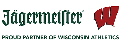 Jägermeister and Wisconsin Athletics Logo