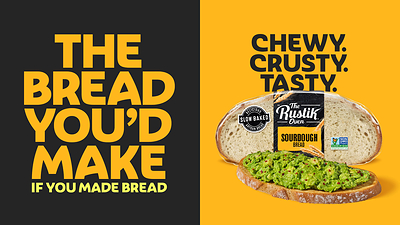 The Rustik Oven® celebrates the joy of artisan-style bread with its new “The Bread You’d Make If You Made Bread” campaign.
