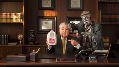John Morgan stars in Gonna Need Milk’s latest back-to-school campaign to spotlight that the healthy fats in whole milk support kids’ brain development.