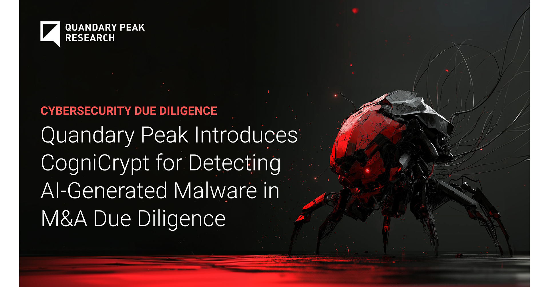 Quandary Peak Launches CogniCrypt for AI Malware Detection in M&A