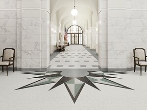 Tarkett introduces new terrazzo-inspired Johnsonite® rubber tile collection