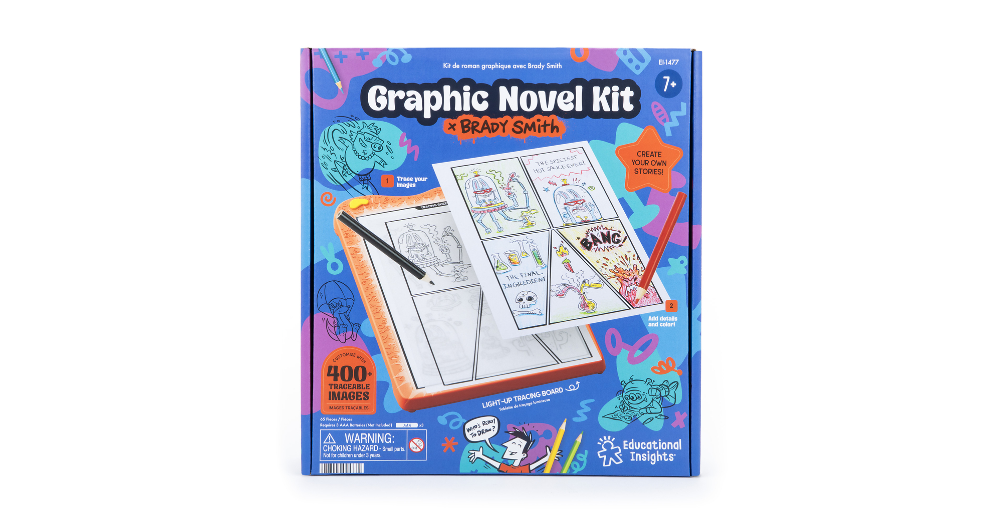 Educational Insights® and Author-Illustrator Brady Smith Turn Creativity into Play With New Activity Kits