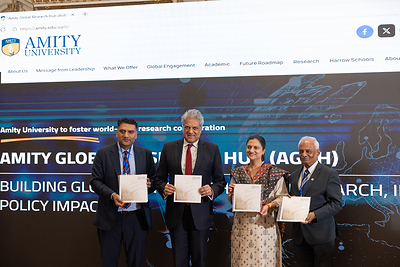 Amity Global Research Hub Launches in New York to Boost India-US Innovation