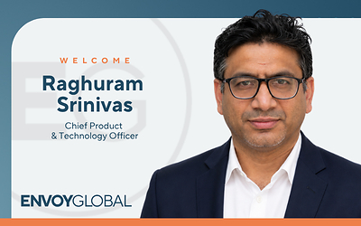 Envoy Global Names Raghuram Srinivas Chief Product & Technology Officer