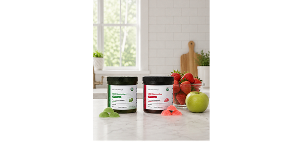 Joy Organics Expands Organic THC-Free CBD Gummy Line With New 50mg Strength and Sour Apple Flavor
