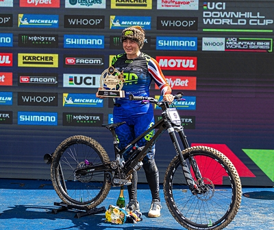 Gates Redefines High-Performance Racing with Historic UCI Downhill Racing Victory