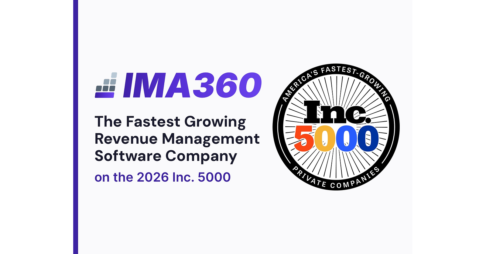 IMA360 Ranks No. 919 on the 2026 Inc. 5000, No. 83 Among Software Companies