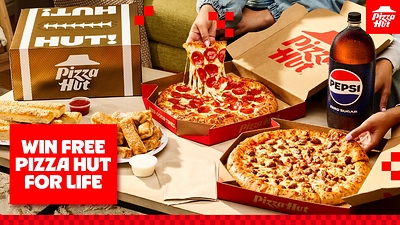 PIZZA HUT TEAMS UP WITH PEPSI® AND JOSH ALLEN TO REMIND FANS