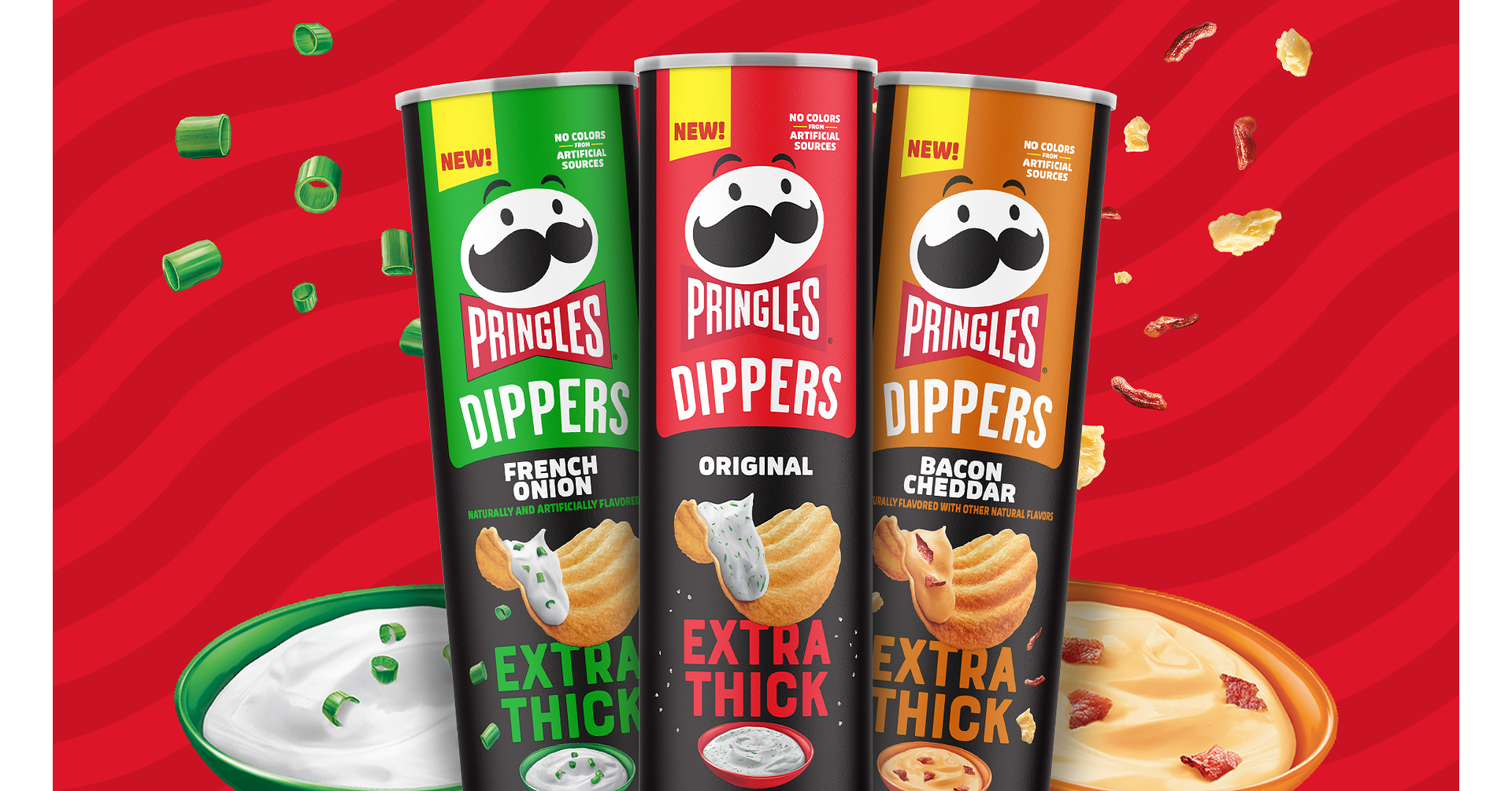 PRINGLES® INTRODUCES PRINGLES DIPPERS - THE BRAND'S THICKEST CRISP EVER - AND EXPANDS MINGLES LINEUP WITH SWEET & SALTY FLAVOR