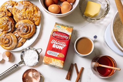 COMMUNITY COFFEE BREWS UP NOSTALGIA WITH LIMITED-TIME GLAZED HONEY BUN