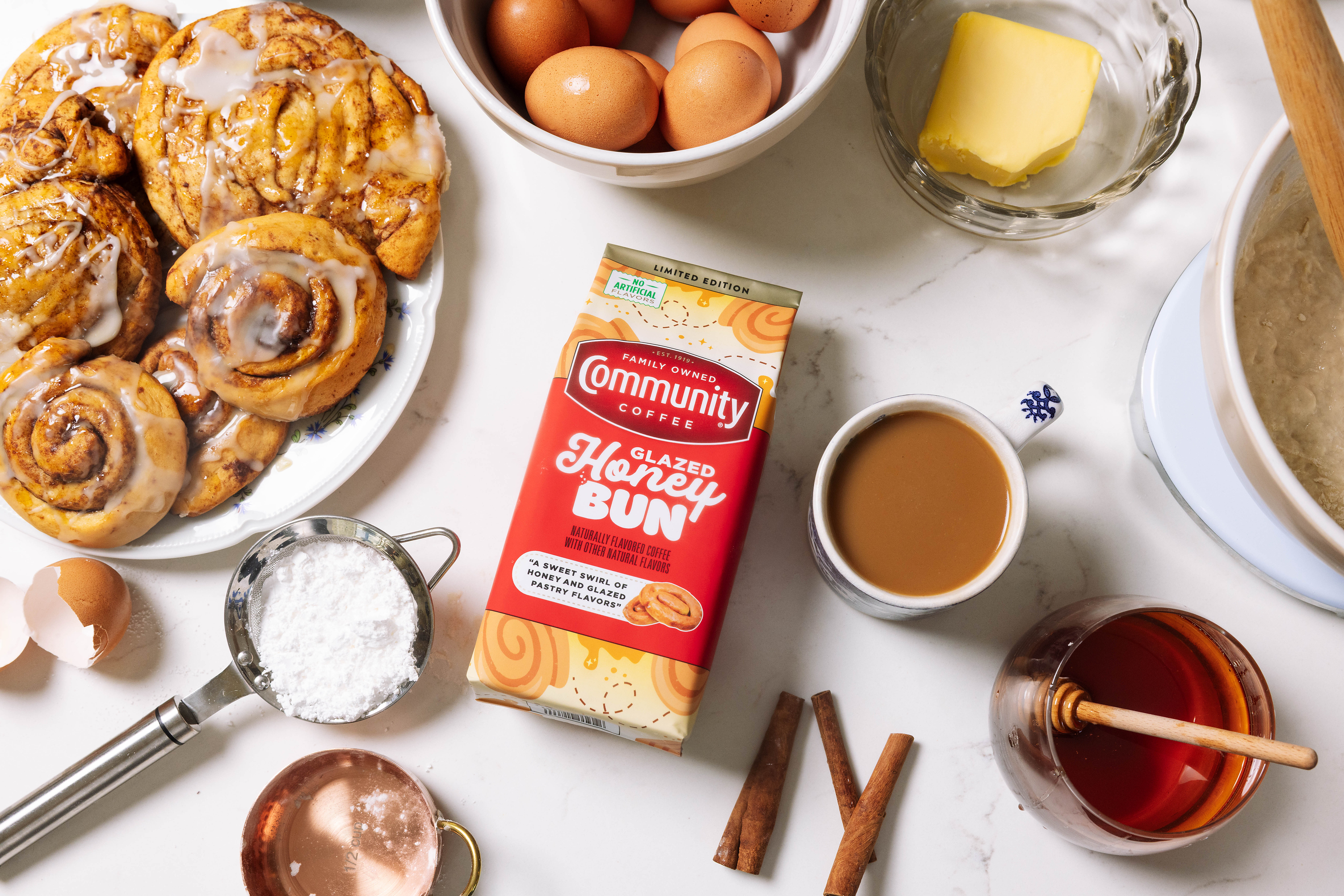 COMMUNITY COFFEE BREWS UP NOSTALGIA WITH LIMITED-TIME GLAZED HONEY BUN