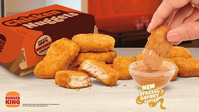 Burger King® Introduces Latest Innovation Inspired by Guest Feedback – New Chicken Nuggets and Sauces