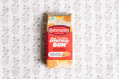 Community Coffee's Glazed Honey Bun is available for a limited time in 11 oz. ground bags and Keurig® K-Cup® pods.