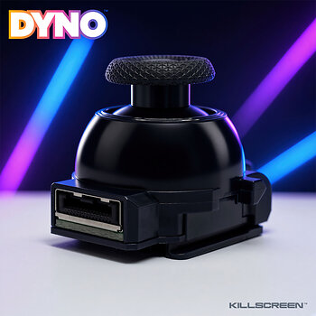 Dyno™ TMR Stick Module for DualSense Edge with high-resolution magnetic sensing, replaceable thumbstick design and performance-focused Killscreen hardware.