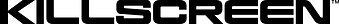 Killscreen™ wordmark logo in black used for official Killscreen gaming hardware, controller technology and software branding.