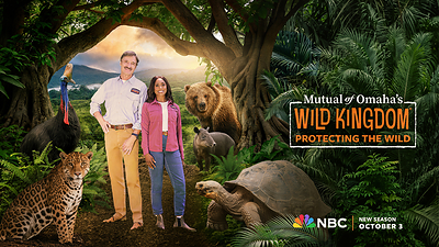 EMMY® NOMINATED SERIES MUTUAL OF OMAHA’S WILD KINGDOM PROTECTING THE WILD RETURNS WITH NEW ADVENTURES FROM AROUND THE GLOBE FOR ITS FOURTH SEASON ON NBC