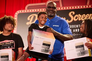 Student Storytellers at Boys &amp; Girls Clubs of Twin Cities Take Center Stage at Dream to Screen Awards Powered by Epson, with Special Appearance by Epson Ambassador Shaquille O'Neal