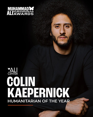 Colin Kaepernick to be named Humanitarian of the Year at the Muhammad Ali Humanitarian Awards