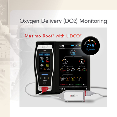 Masimo Receives FDA 510(k) Clearance for Root® with LiDCO® and the Masimo LiDCO Sensor to Provide Continuous Oxygen Delivery (DO₂)
