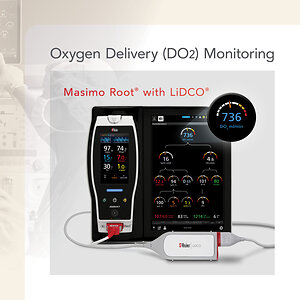 Masimo Receives FDA 510(k) Clearance for Root® with LiDCO® and the Masimo LiDCO Sensor to Provide Continuous Oxygen Delivery (DO₂)