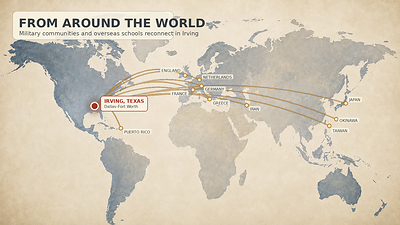 Paths that began in military communities and overseas schools around the world will converge in Irving, Texas, for the 2026 OVERSEAS BRATS WorldWide Gathering.