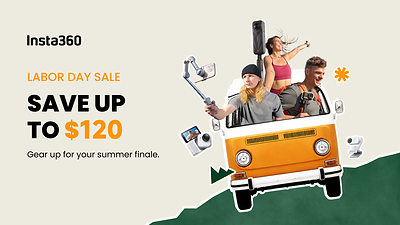 Insta360 Labor Day Sale Offers Savings of up to $120 on Cameras, Gimbals, Microphones, and More