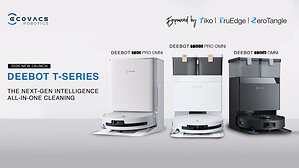 भारत में स्मार्ट होम क्लीनिंग में क्रांति लाने के लिए ECOVACS ने अगली पीढ़ी के DEEBOT T-Series रोबोटिक वैक्यूम क्लीनर लॉन्च किए