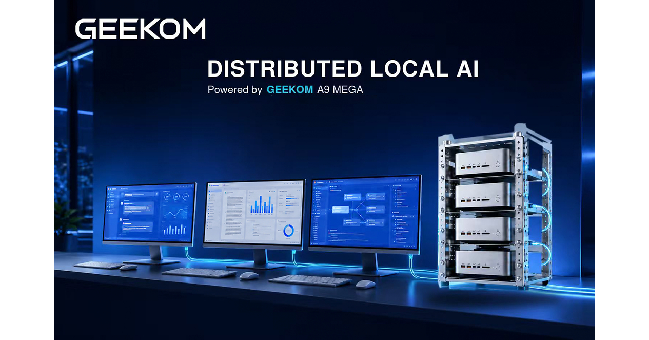 GEEKOM regresa a IFA 2026 con IA local distribuida y ordenadores de última generación