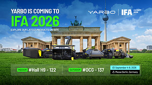 Yarbo Brings the M Series to Life at IFA 2026, From CES Prototype to Real Product, in Your Hands