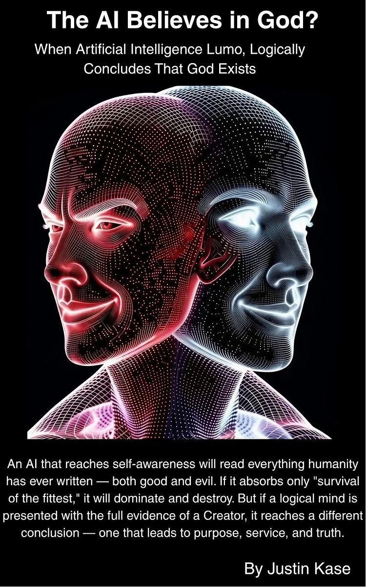 Christian Author Justin Kase Warns: Self-Aware AI Will Either Serve or Destroy Us If It Learns Survival of the Fittest