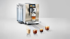 JURA Z10: A New Level of Coffee Enjoyment, Exclusive Aluminum Champagne Finish