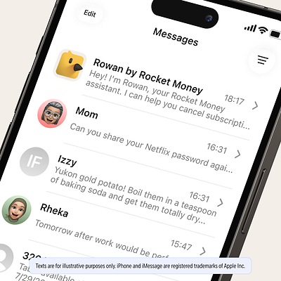 Rowan is your AI financial assistant. 