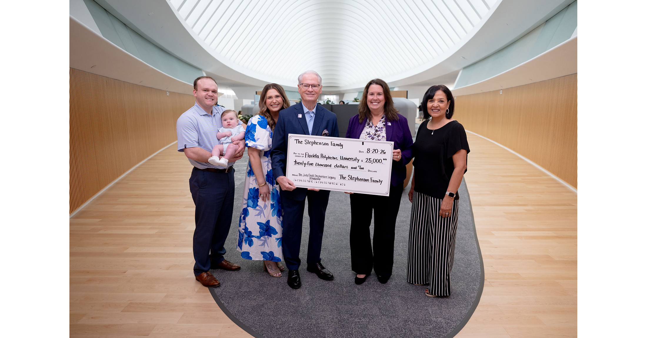 Stephenson family honors Judy Stephenson's legacy with Florida Poly scholarship