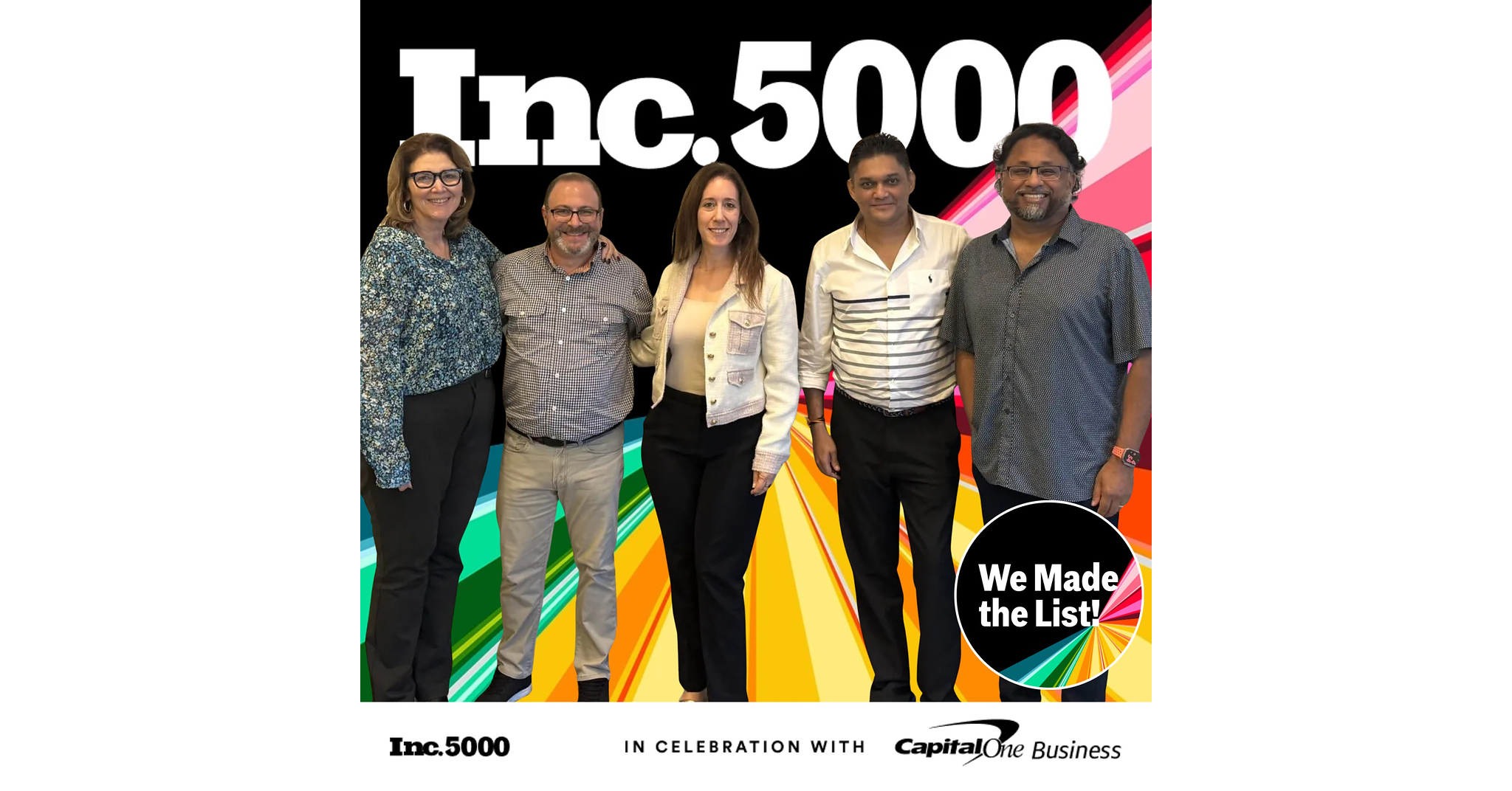 4D Global Named to the Inc. 5000 List for Fifth Consecutive Year
