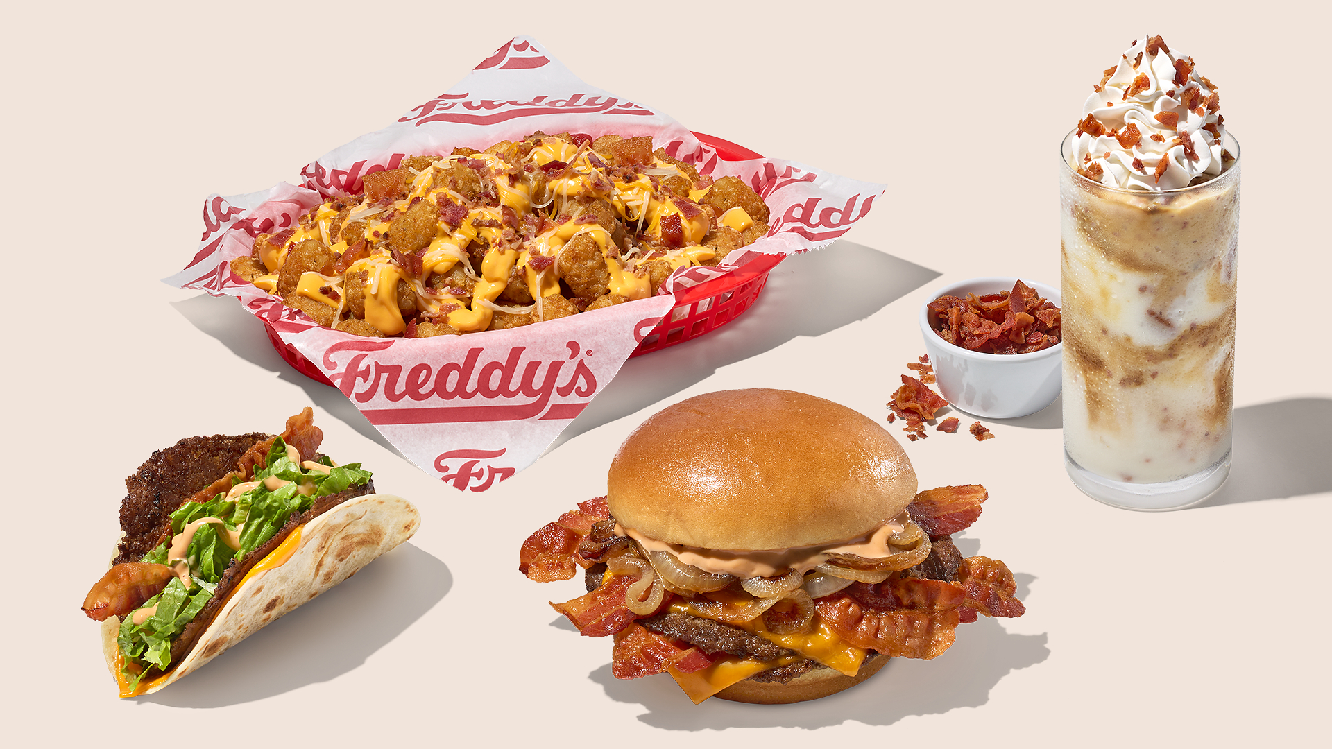 Freddy's introduces new limited-time offers for its Bacon Fest lineup