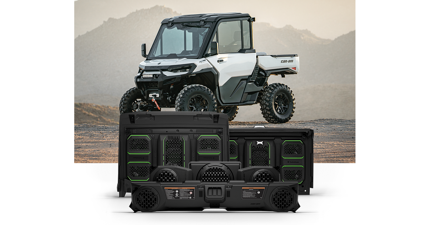 Rockford Fosgate Introduces All-New Audio Systems for the 2027 Can-Am Defender