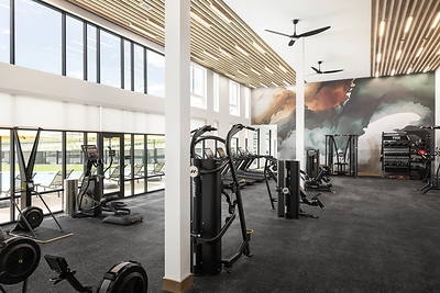 Fitness Center at The Onyx | Luxury Apartments Near Denver, CO Fitness Center at The Onyx | Luxury Apartments Near Denver, CO