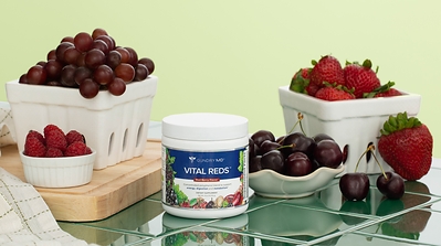 Gundry MD Vital Reds is a polyphenol-rich superfood and probiotic drink powder designed to help support natural energy, healthy digestion, metabolism, gut health, mental clarity, and overall wellness. This daily wellness supplement combines 34 antioxidant-rich superfruits, metabolism-supporting ingredients, probiotics, prebiotics, and essential nutrients into one easy-to-mix formula.
