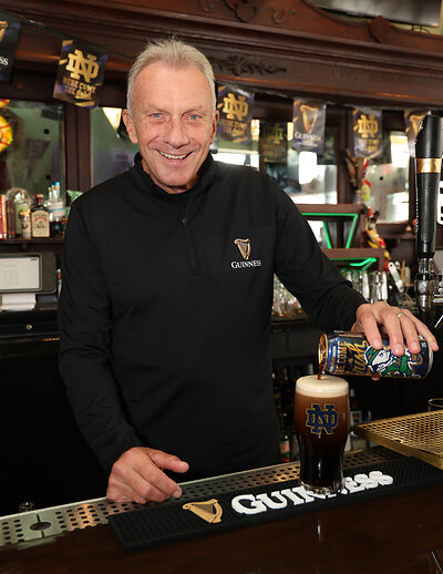 Guinness is re-signing Notre Dame legend and longtime brand ambassador Joe Montana, building on a six-year partnership rooted in timeless traditions, bringing people together and giving back to the community.