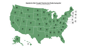 Opioid Prescribing for Children's Coughs Falls to Just 4 in 10,000 Visits, New Analysis Finds