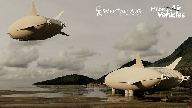 WepTac A.G. and Hybrid Air Vehicles to Form Joint Venture for U.S. Military Surveillance Aircraft
