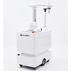 The ERETEC INC. ERE-PT130 features a robotic arm mounted on a mobile base, enabling automated EMC measurements across the test area while the DUT remains stationary.